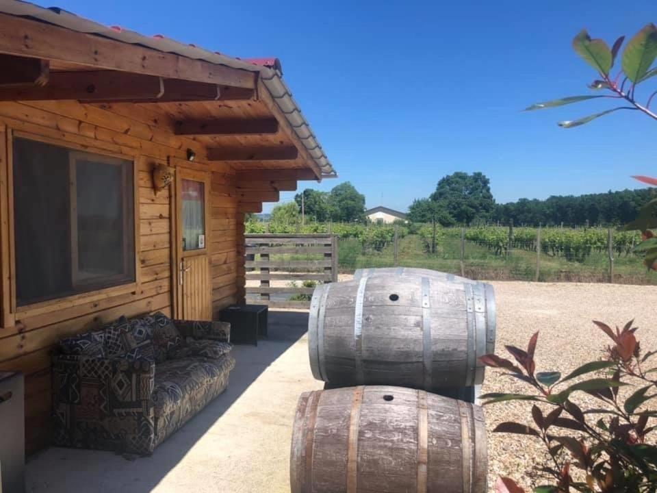 Bed and Breakfast Le Sang Des Vignes Monbazillac Exterior foto